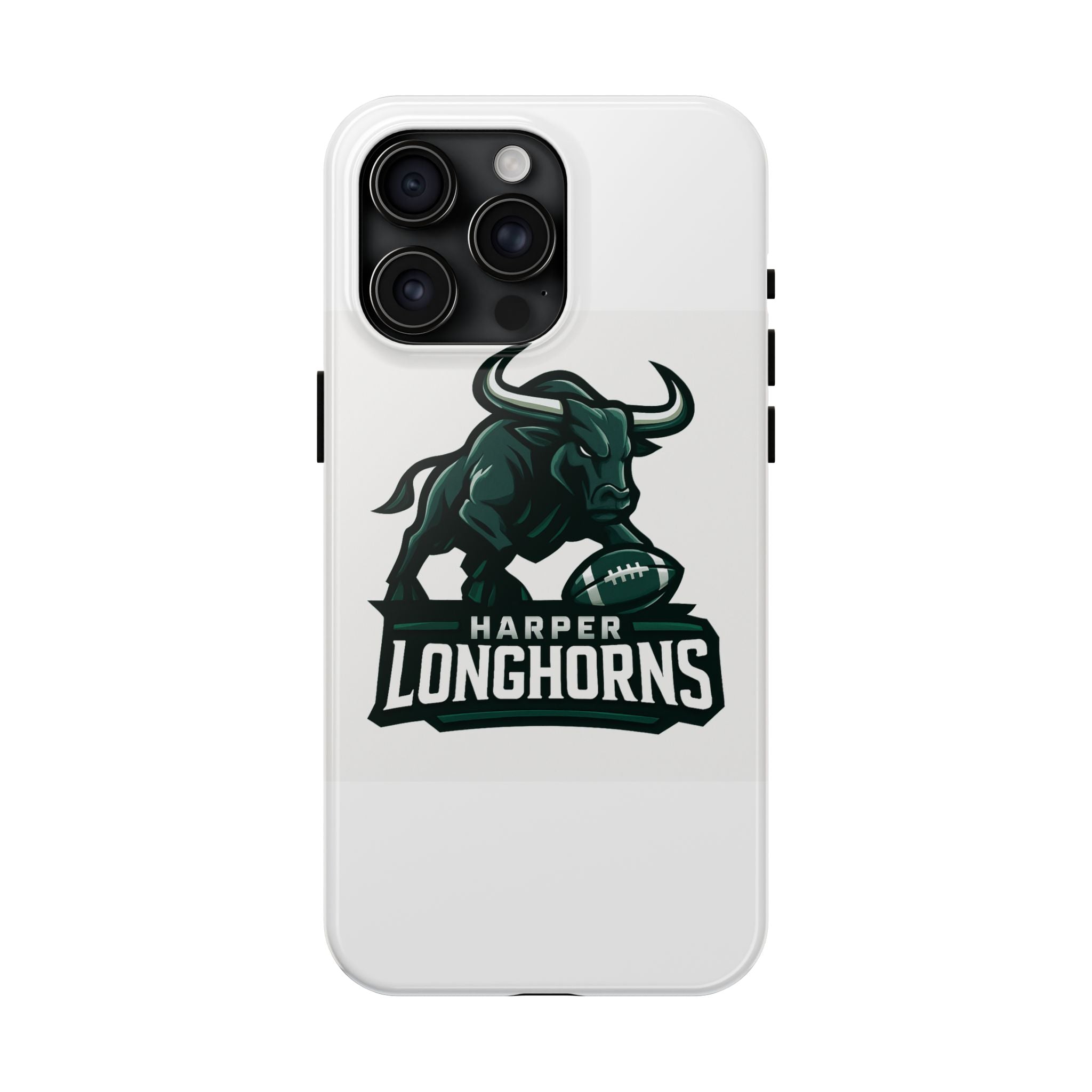 Harper Longhorns Tough Phone Case — Protective Football Team Phone Cover