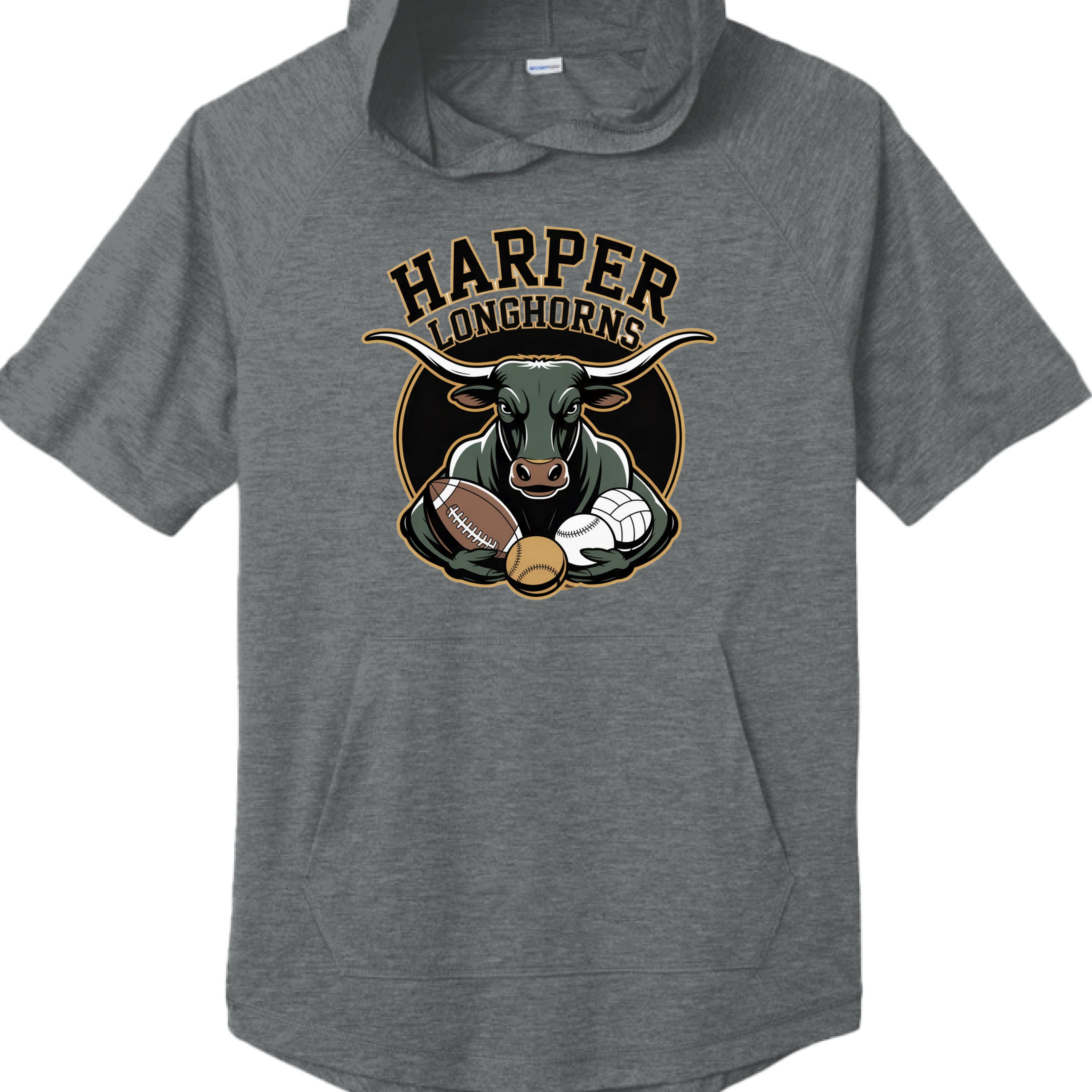 Dark Grey Hthr - FRONT