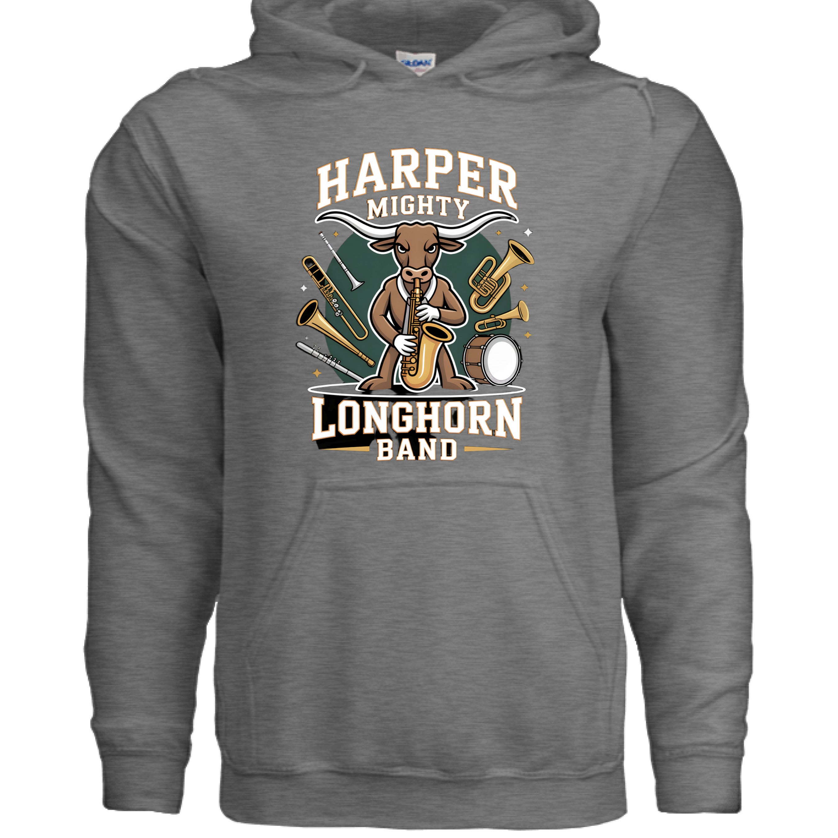 GRAPHITE HEATHER - FRONT