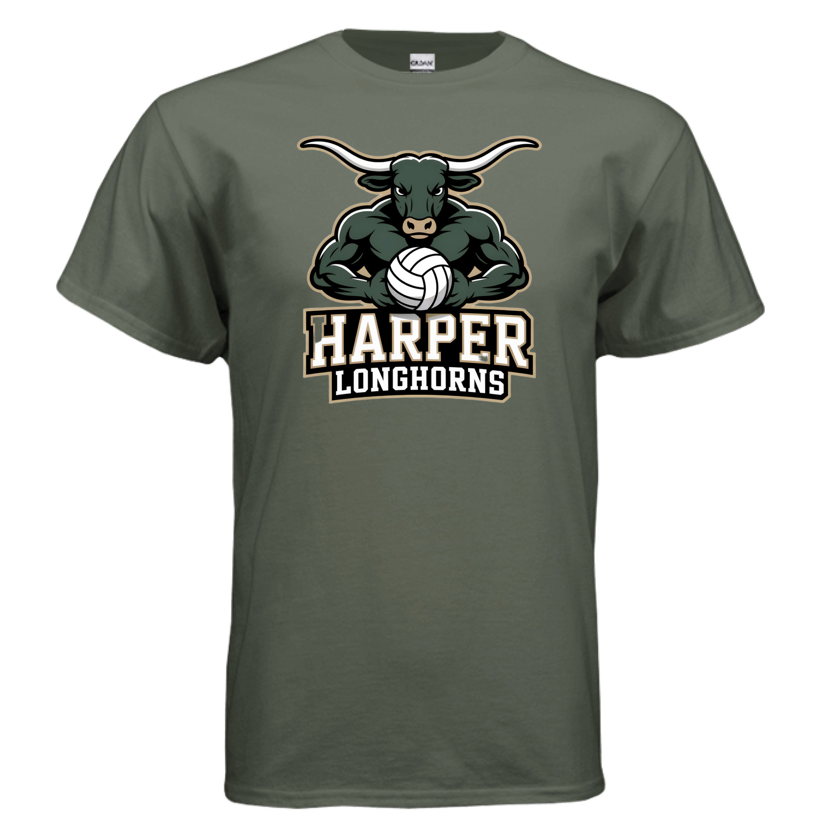 MILITARY GREEN - FRONT