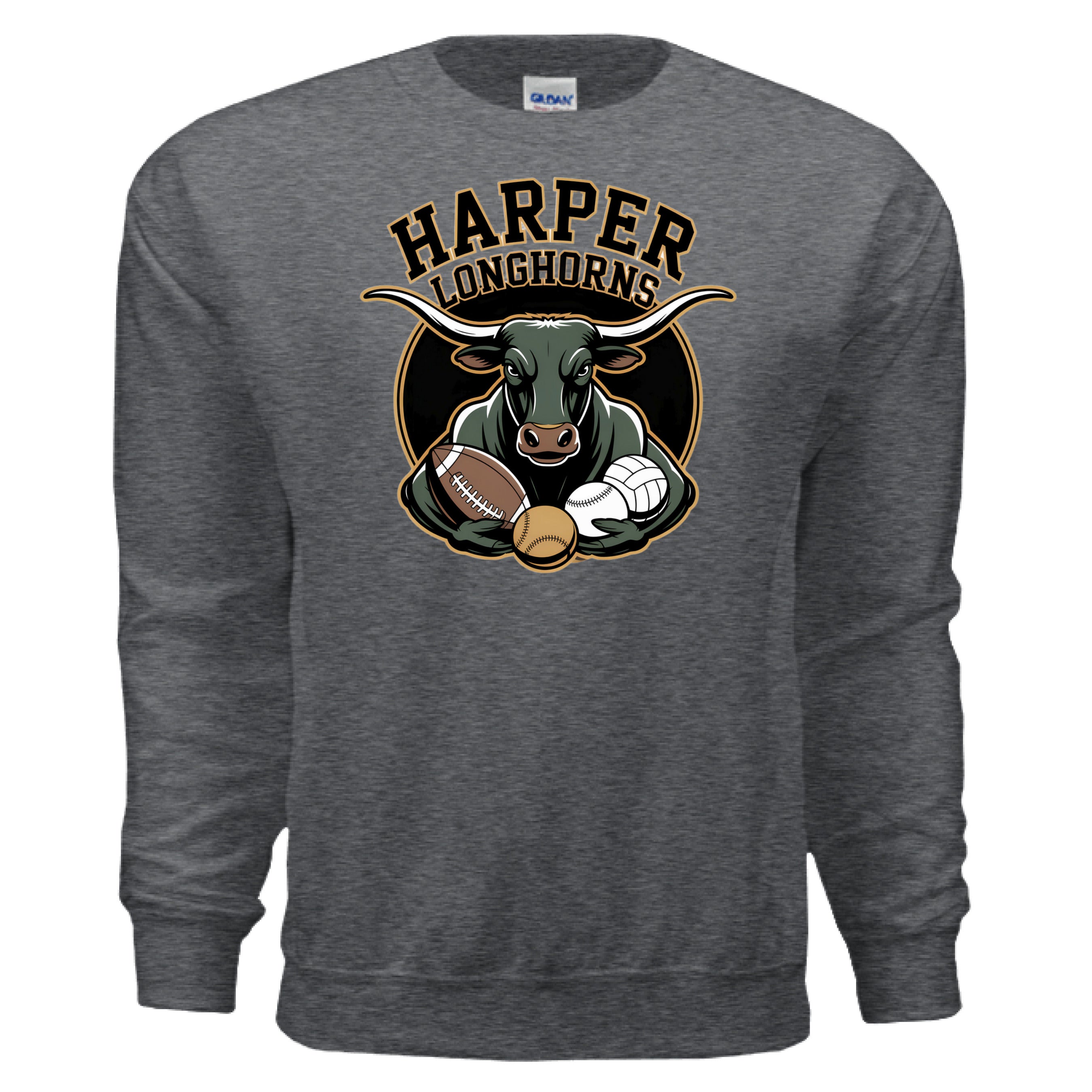DARK HEATHER - FRONT