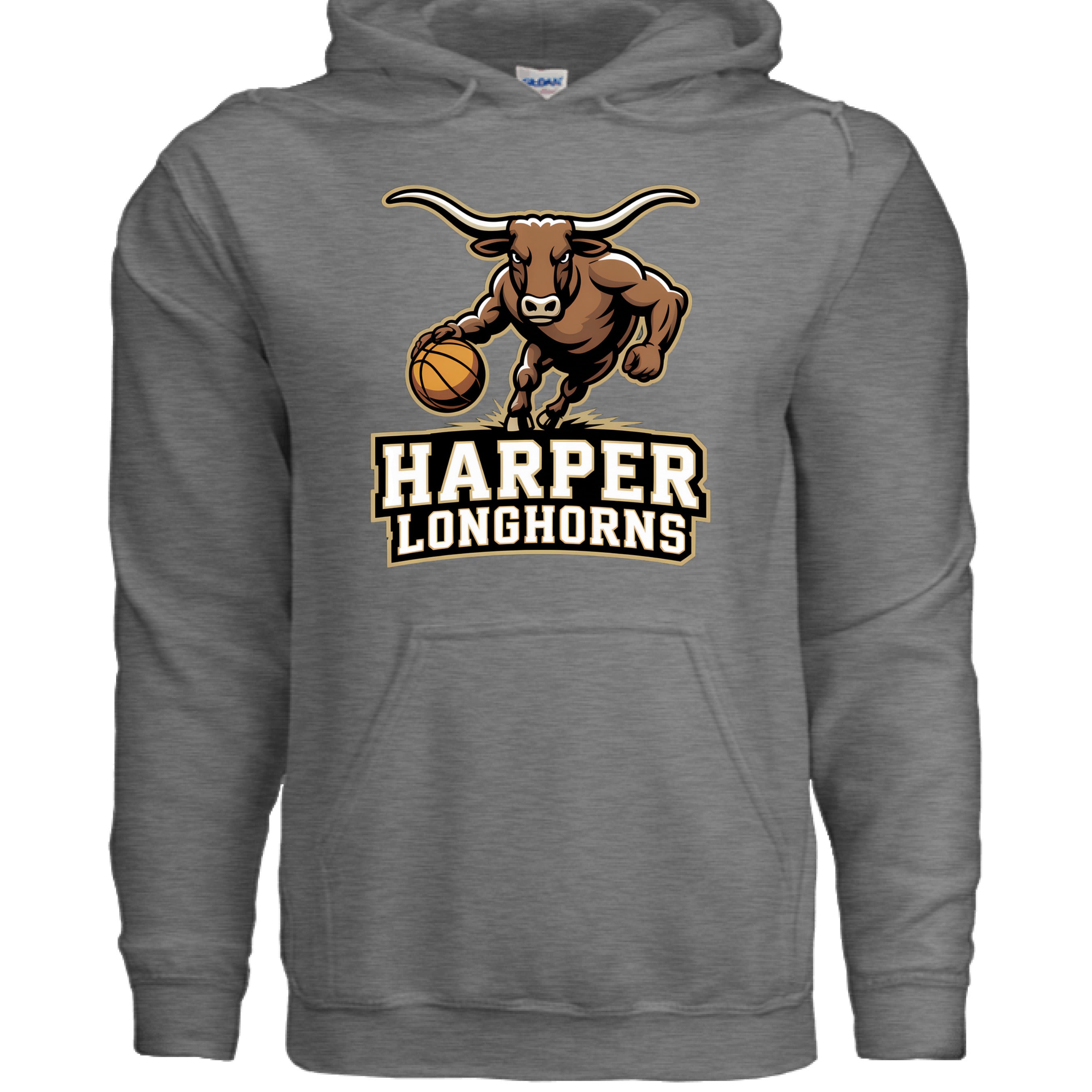 GRAPHITE HEATHER - FRONT