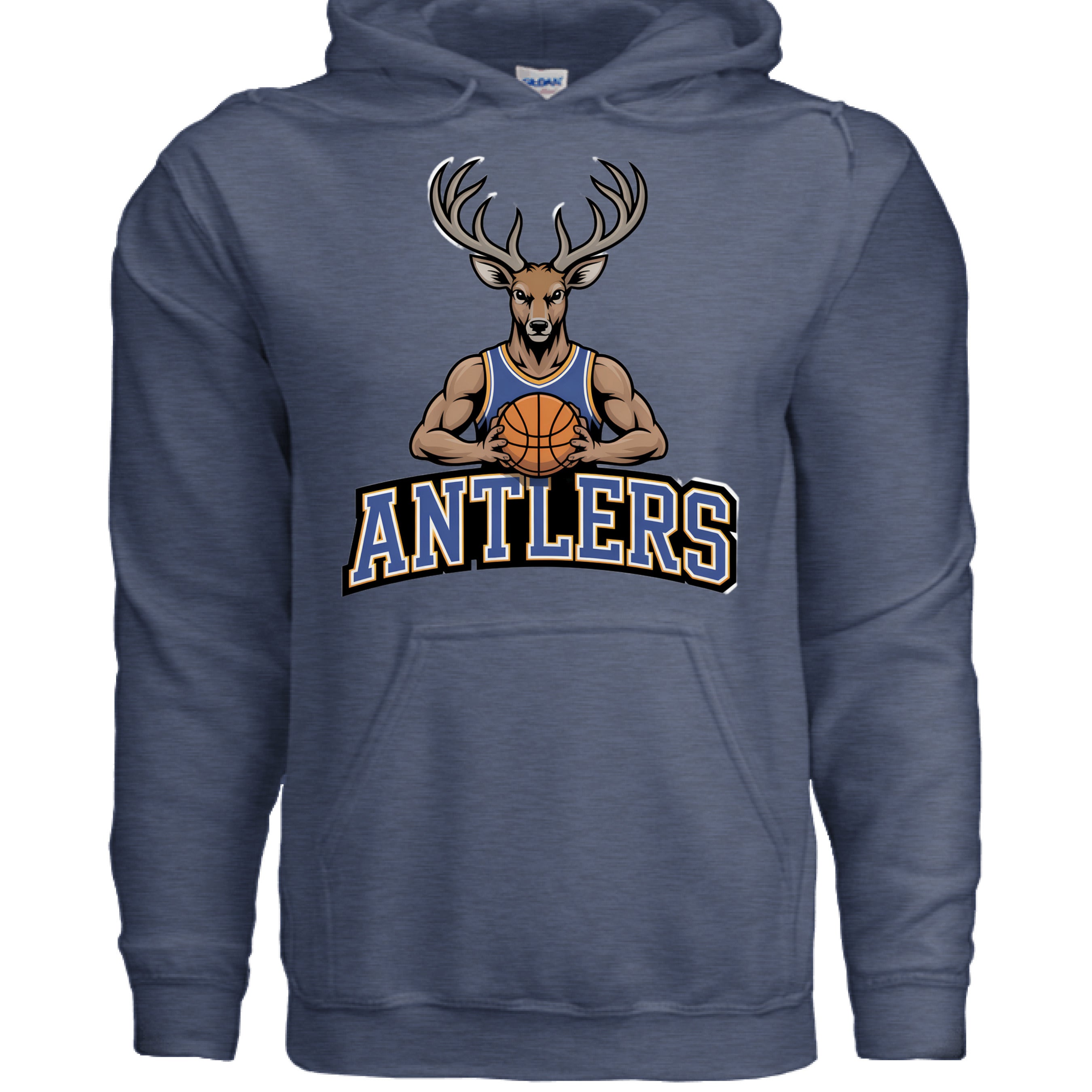Heather Sport Dark Navy - FRONT