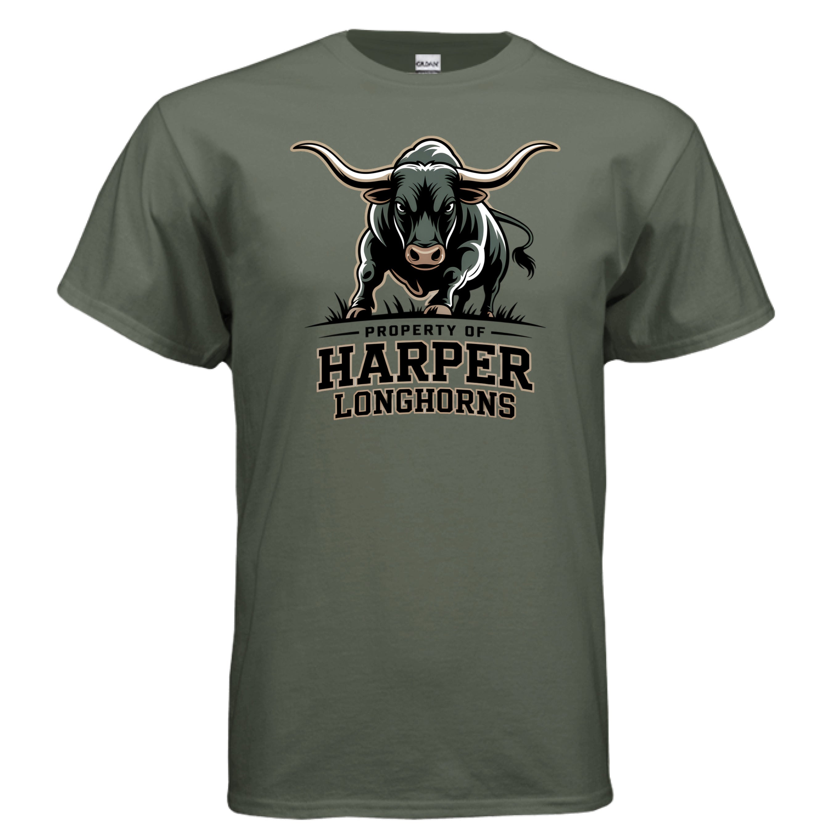 MILITARY GREEN - FRONT