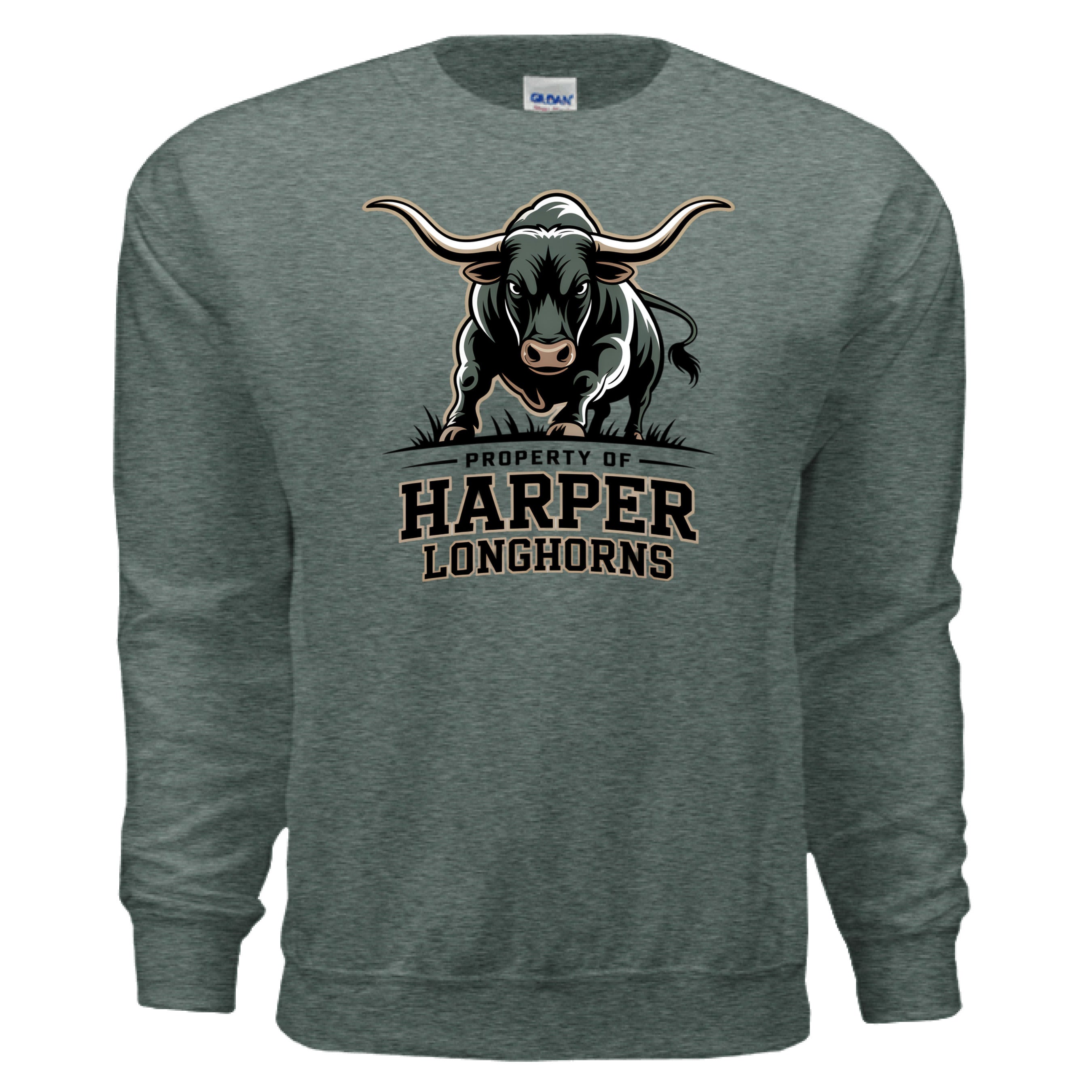 HEATHER SPORT DARK GREEN - FRONT