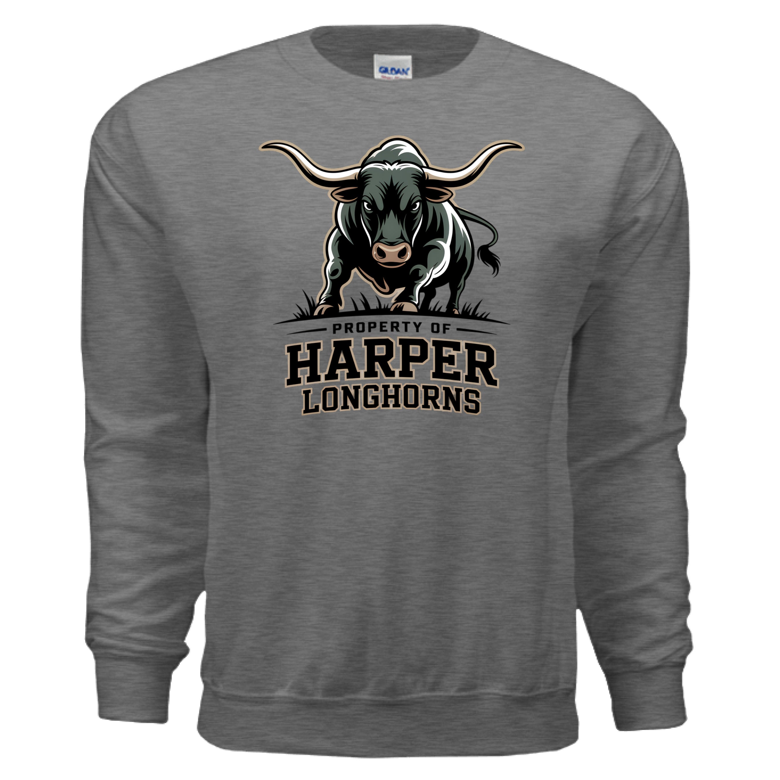 GRAPHITE HEATHER - FRONT