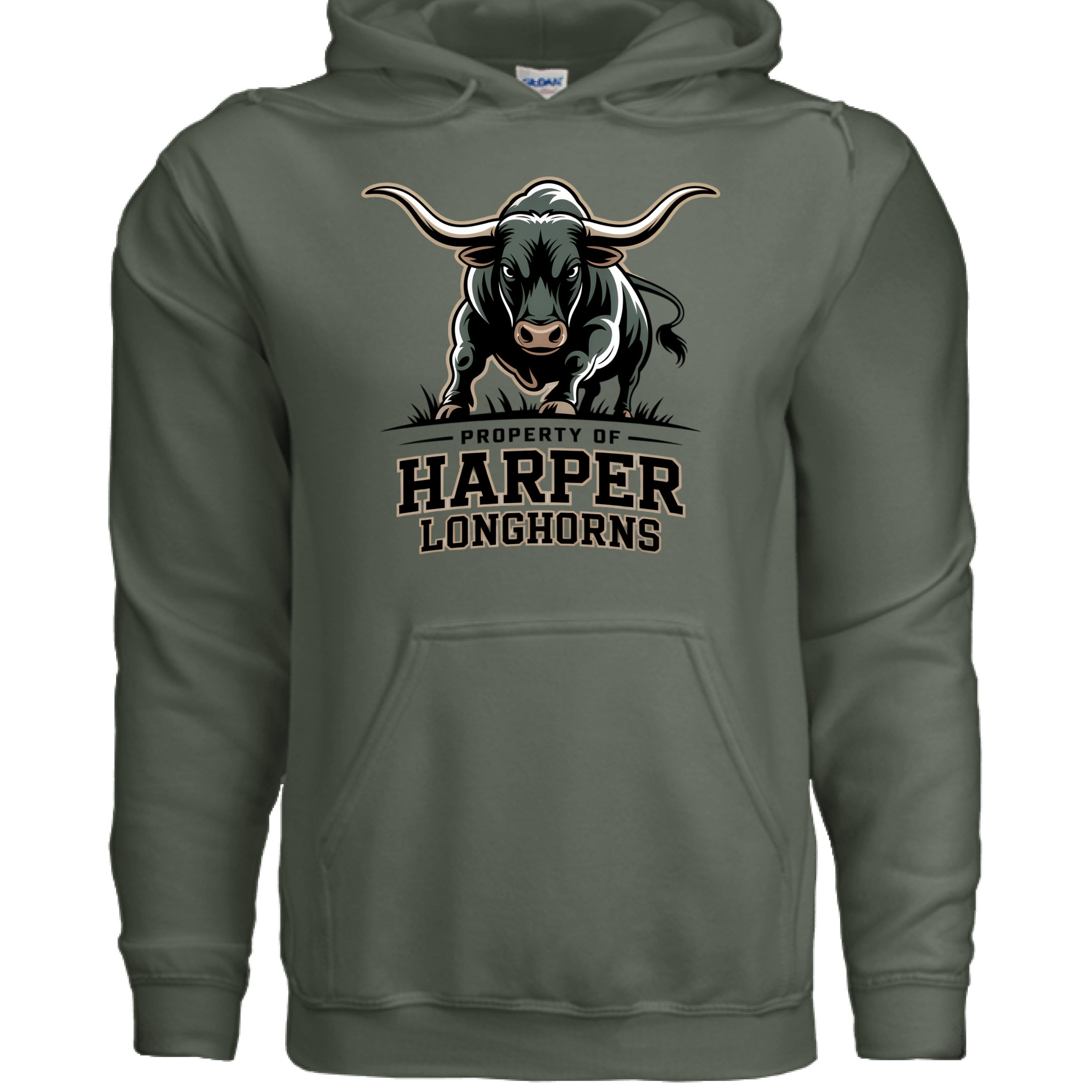 MILITARY GREEN - FRONT