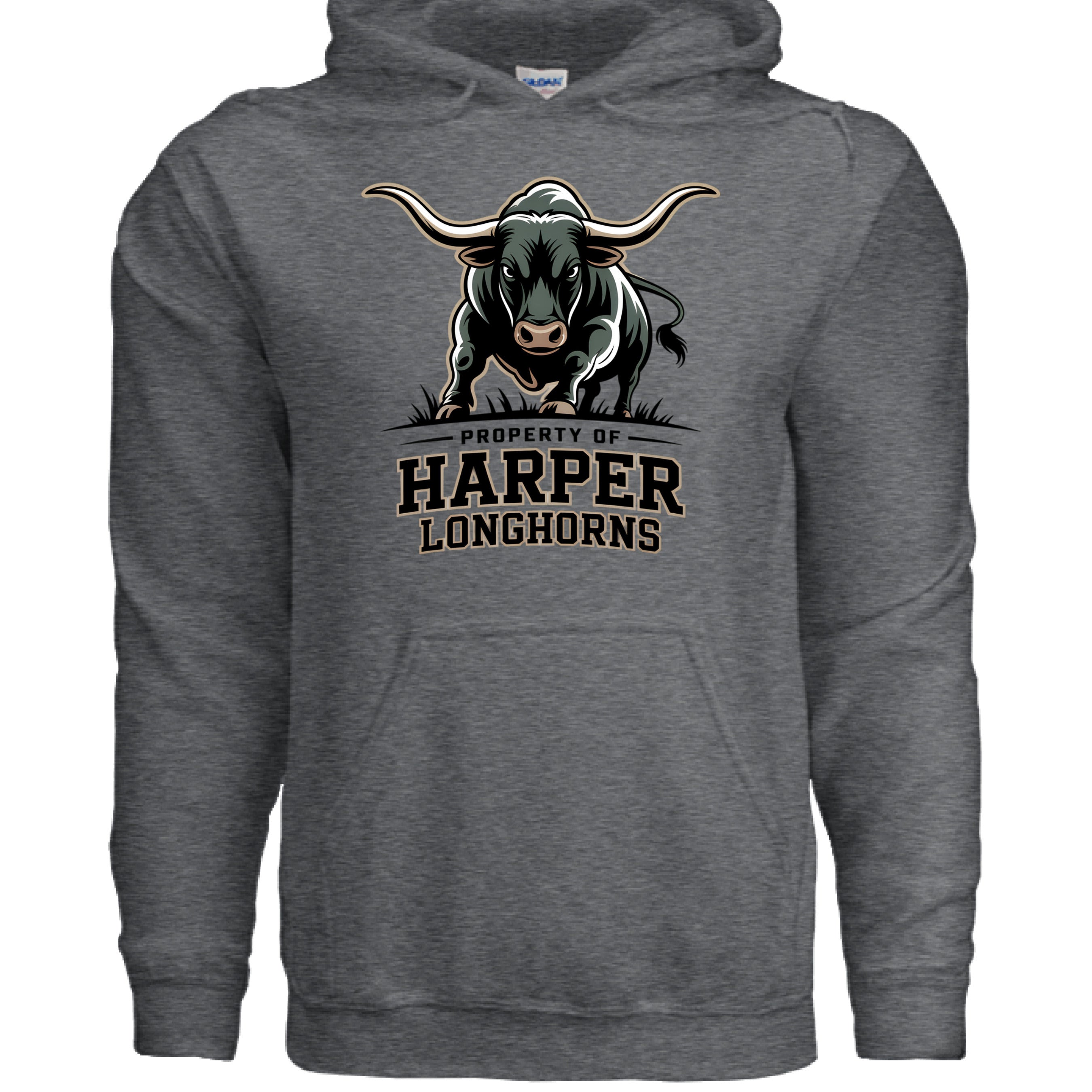 DARK HEATHER - FRONT