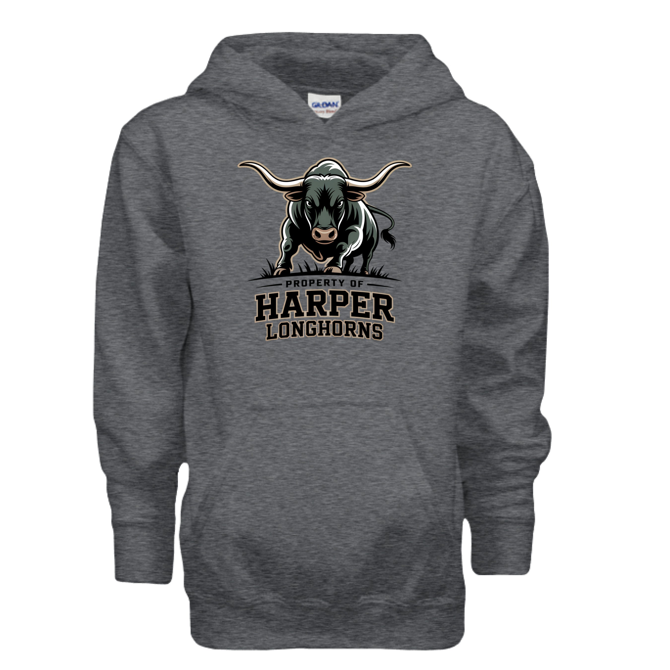 DARK HEATHER - FRONT