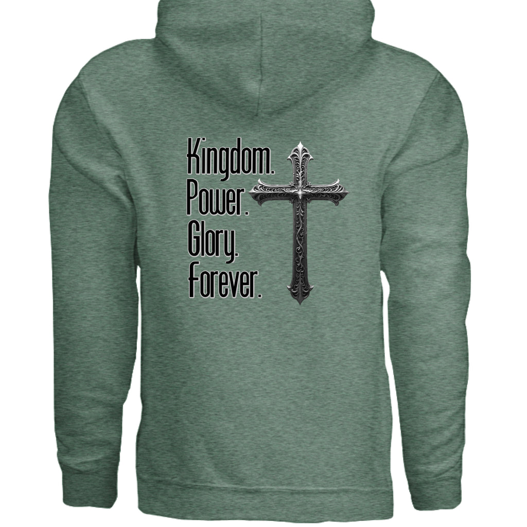 Heather Sport Dark Green - BACK
