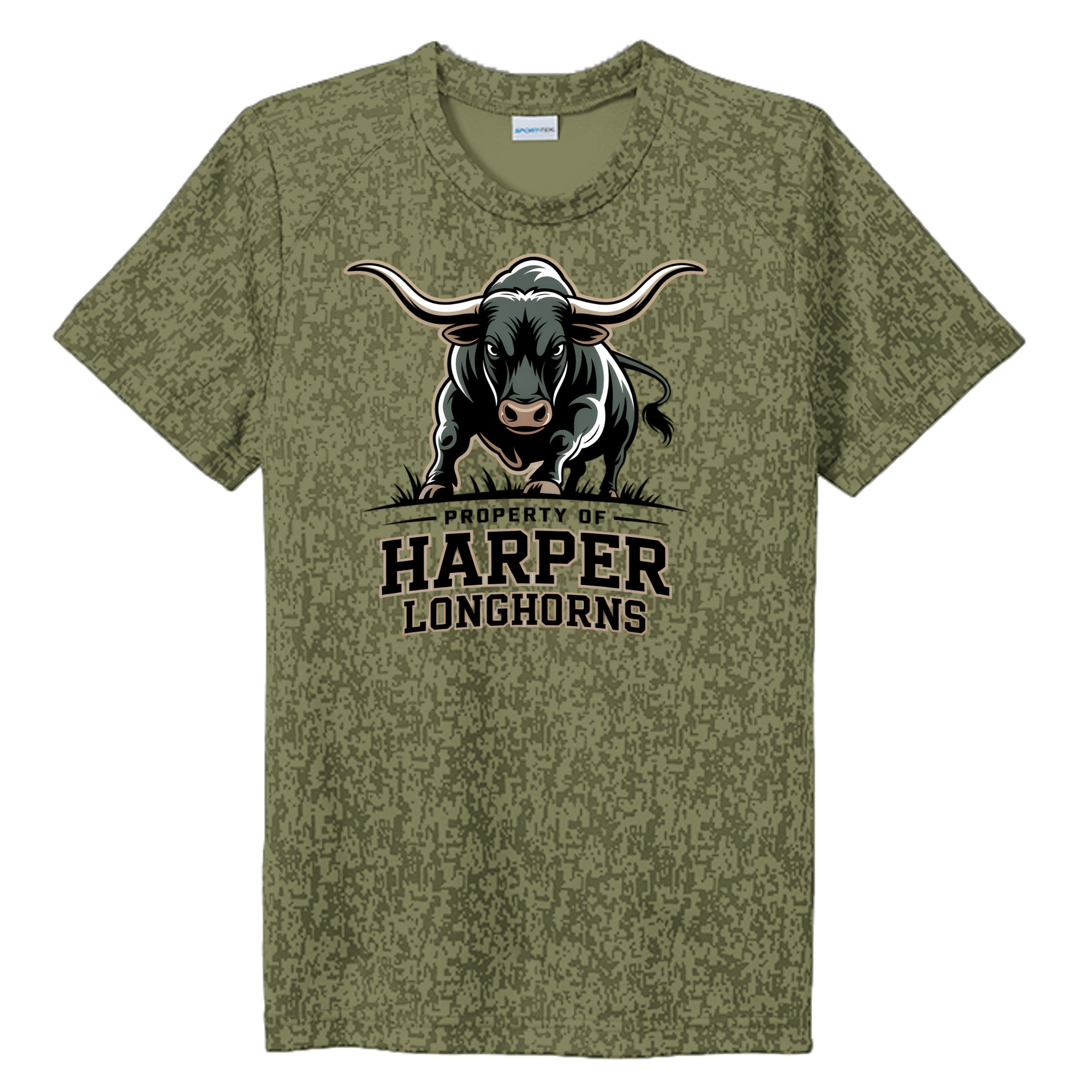 Olive Drab Green - YST460 - FRONT